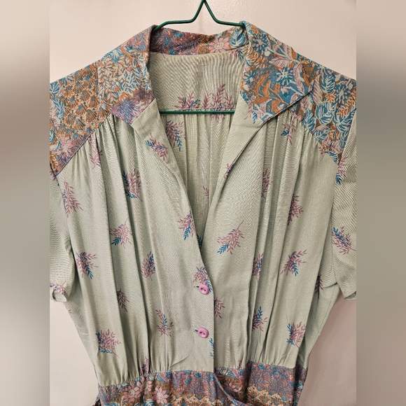 NWOT - Vintage Midi Dress - Picture 2 of 14